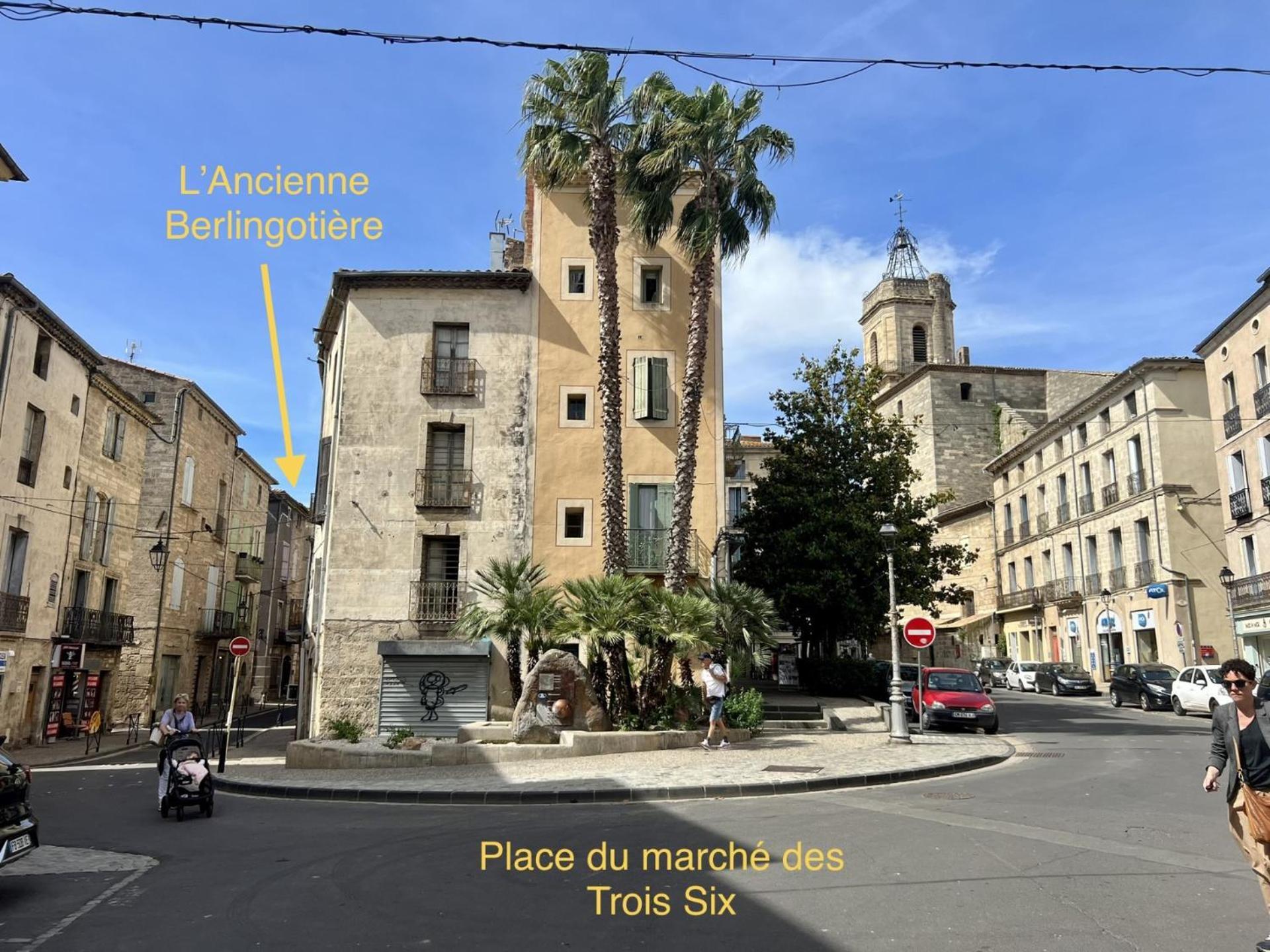 L'Ancienne Berlingotiere Lägenhet Pézenas Exteriör bild